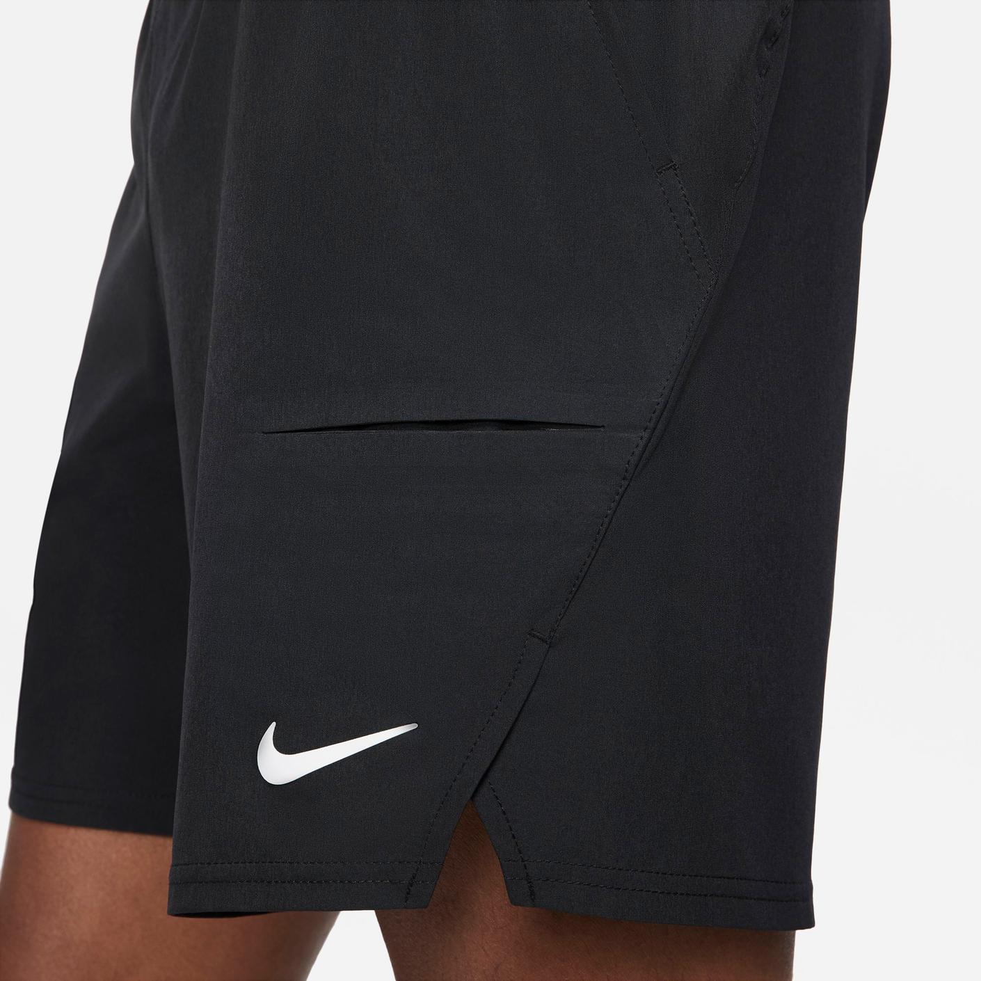 Nike Court Dri-Fit Advantage 7In Erkek Siyah Şort Şort | FashFed
